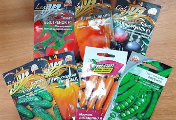 Впереди - томат Быстренок F1 и огурец Курносик F1!